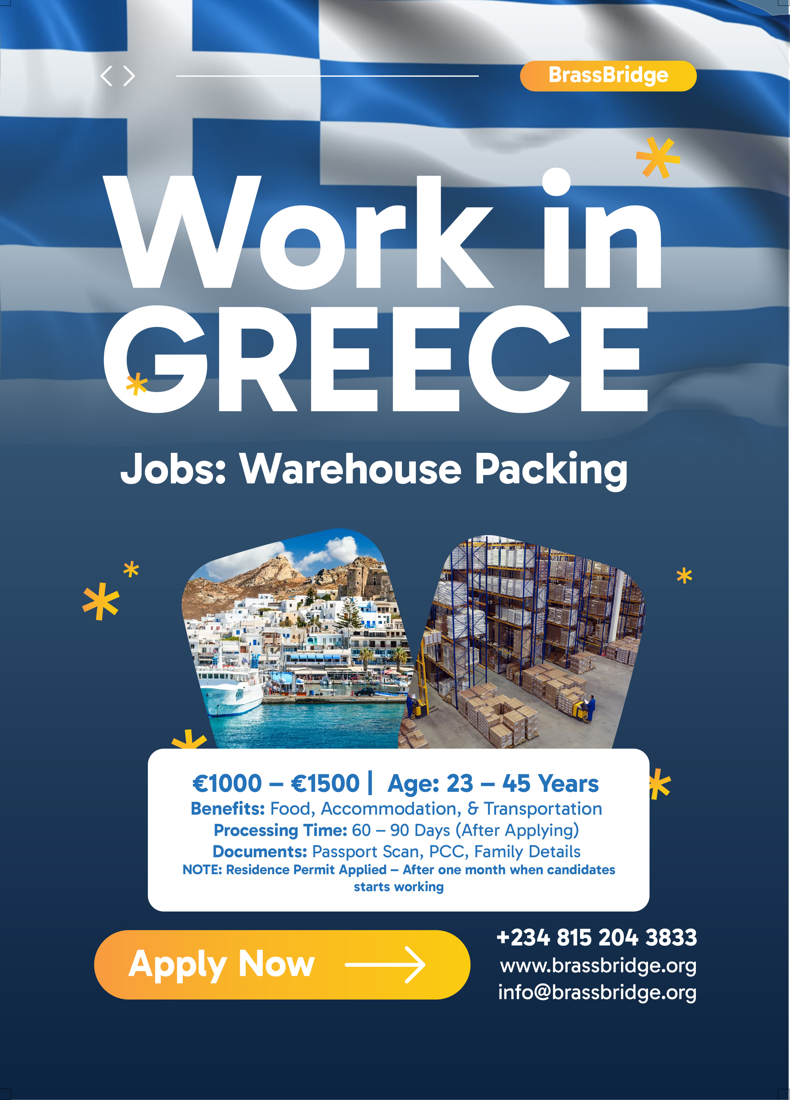 GREECE: Warehouse Packing